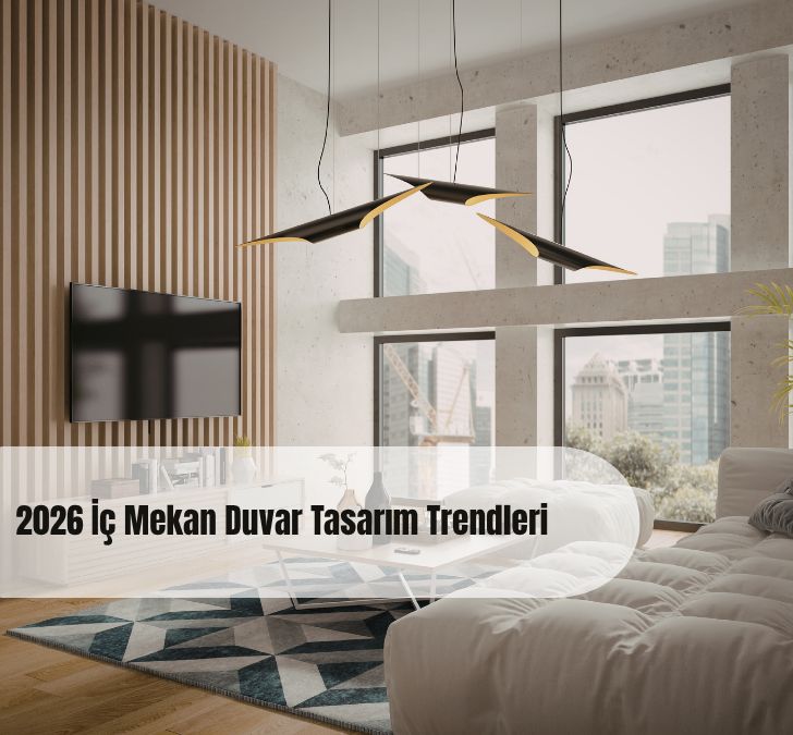 2026 İç Mekan Duvar Tasarım Trendleri | Yalova’da Modern Duvar Dekorasyon Önerileri
