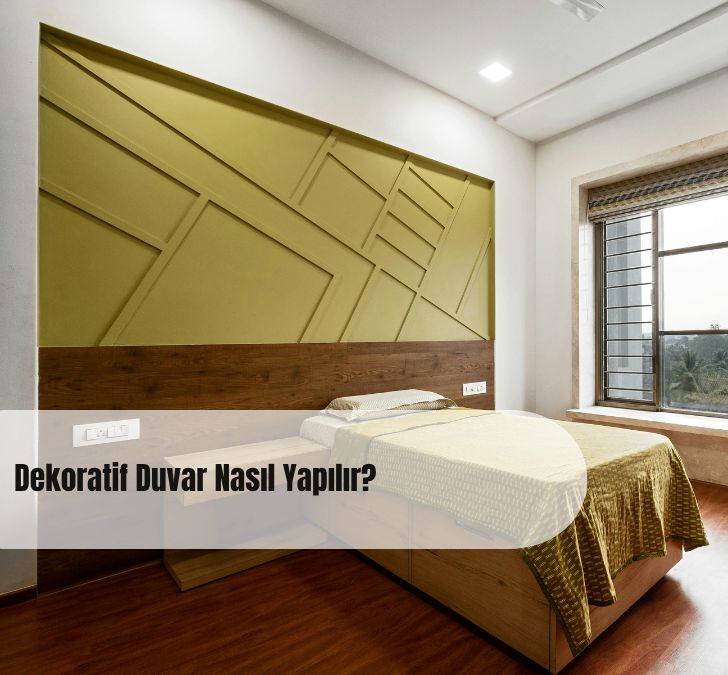 Dekoratif Duvar Nasıl Yapılır? | Yalova Der Yapı