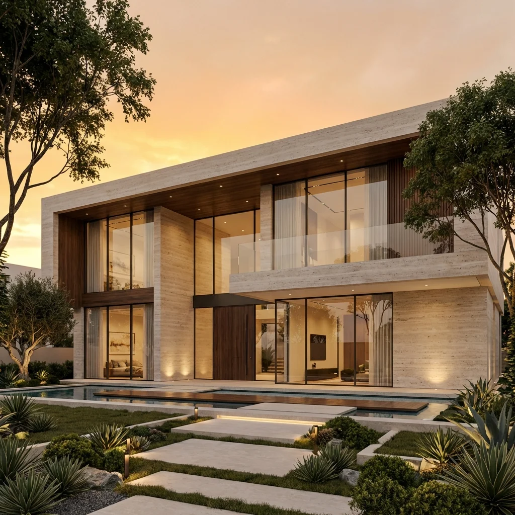 Modern Lüks Villa - Anahtar Teslim Proje - DER YAPI Projesi